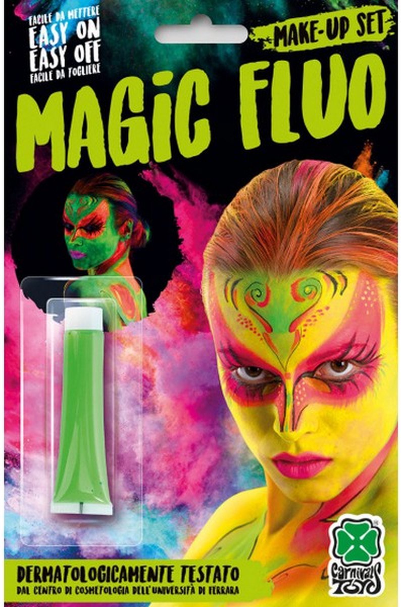 foundation Magic Fluo dames 20 ml groen