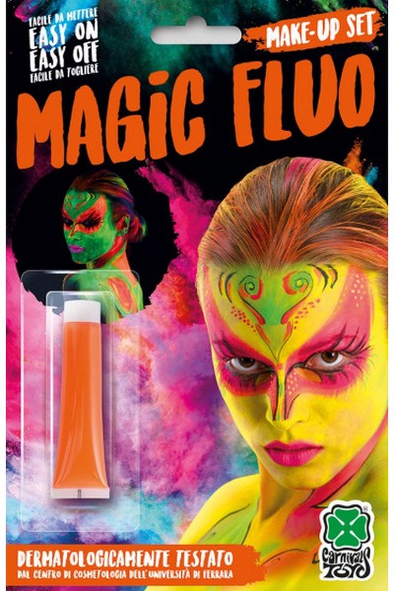 foundation Magic Fluo dames 20 ml oranje