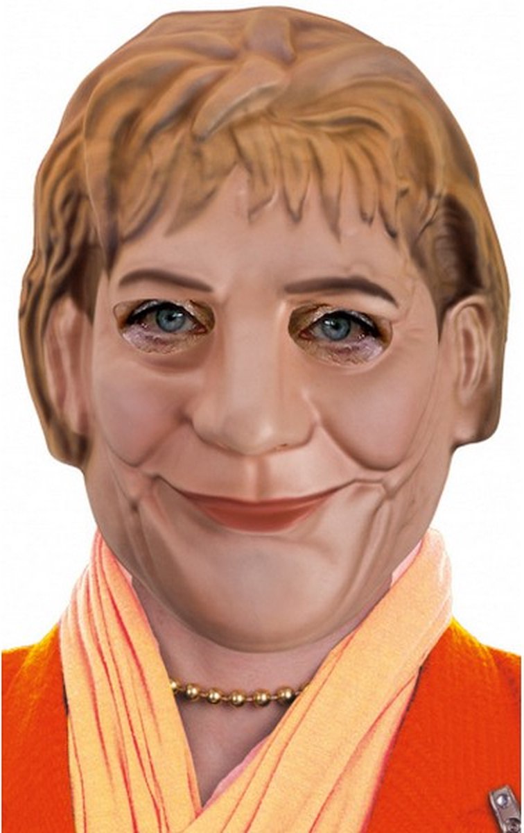 verkleedmasker Angela Merkel EVA one-size