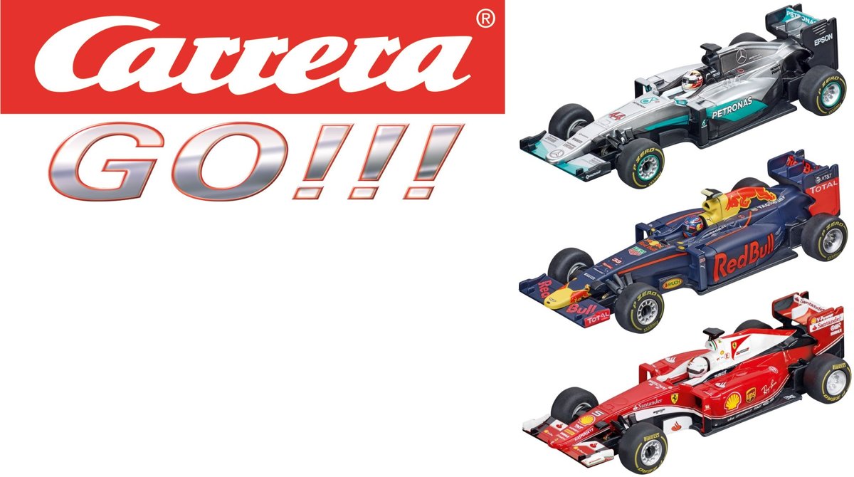 Carrera Go Raceauto’s Vettel + Hamilton + Verstappen – Bundel 3-pack