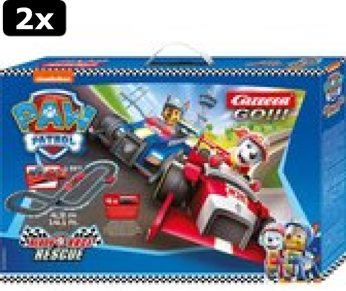 2x Carrera GO!!! Paw Patrol - Ready, Race & Rescue