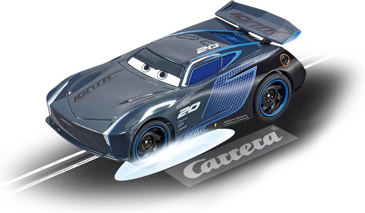 Carrera Go 20064151 Racebaan Auto Disney-Pixar Cars Jackson Storm - Neon Nights