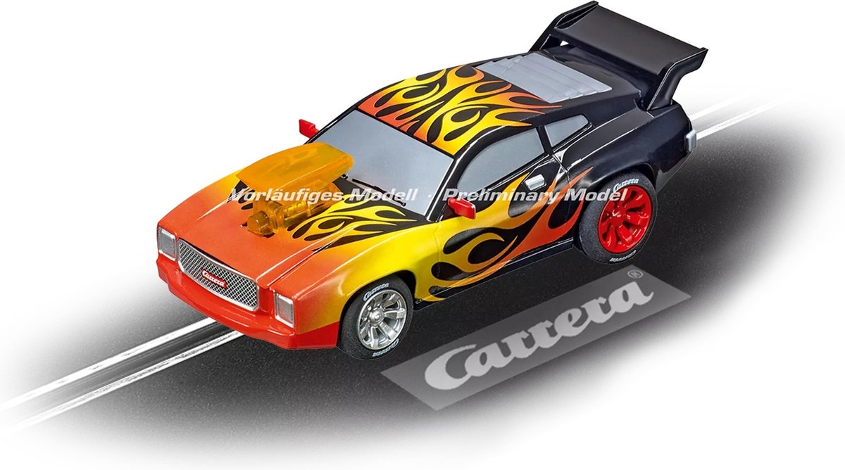 Carrera Go 20064159 Racebaan Auto Muscle Car Flames