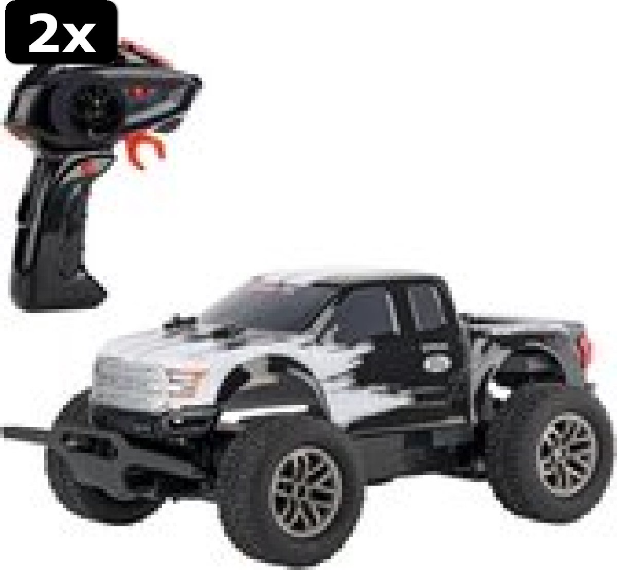 2x Carrera RC Ford F-150 Raptor, b/w