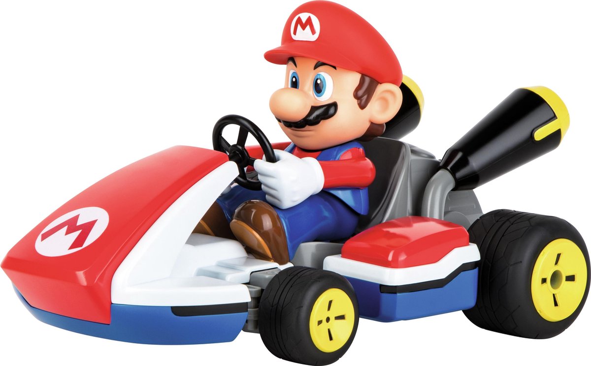   2.4GHz Mario Kart, Mario - Race Kart with Sound Auto Elektromotor 1:16