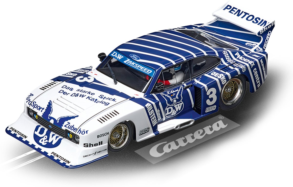 Carrera DIG132 Ford Capri Zakspeed Turbo “D&W-Zakspeed Team, No.3”