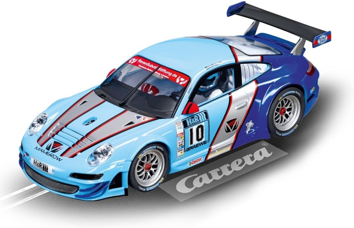 Carrera Digital 124 racebaan auto Porsche GT3 RSR Team Mamerow