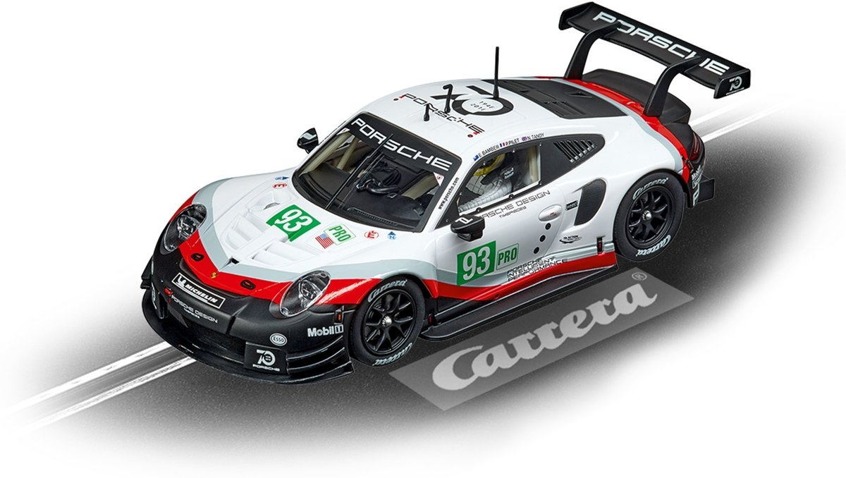 Carrera Evolution Porsche 911 Rsr Racebaanauto 1:32 Zwart/wit