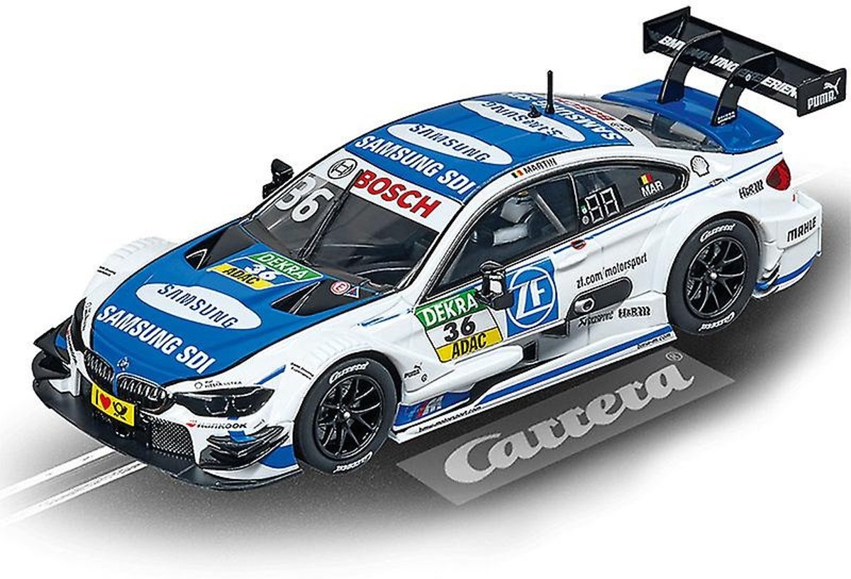 Carrera Evolution Racebaan Auto Bmw M4 Dtm Wit/blauw