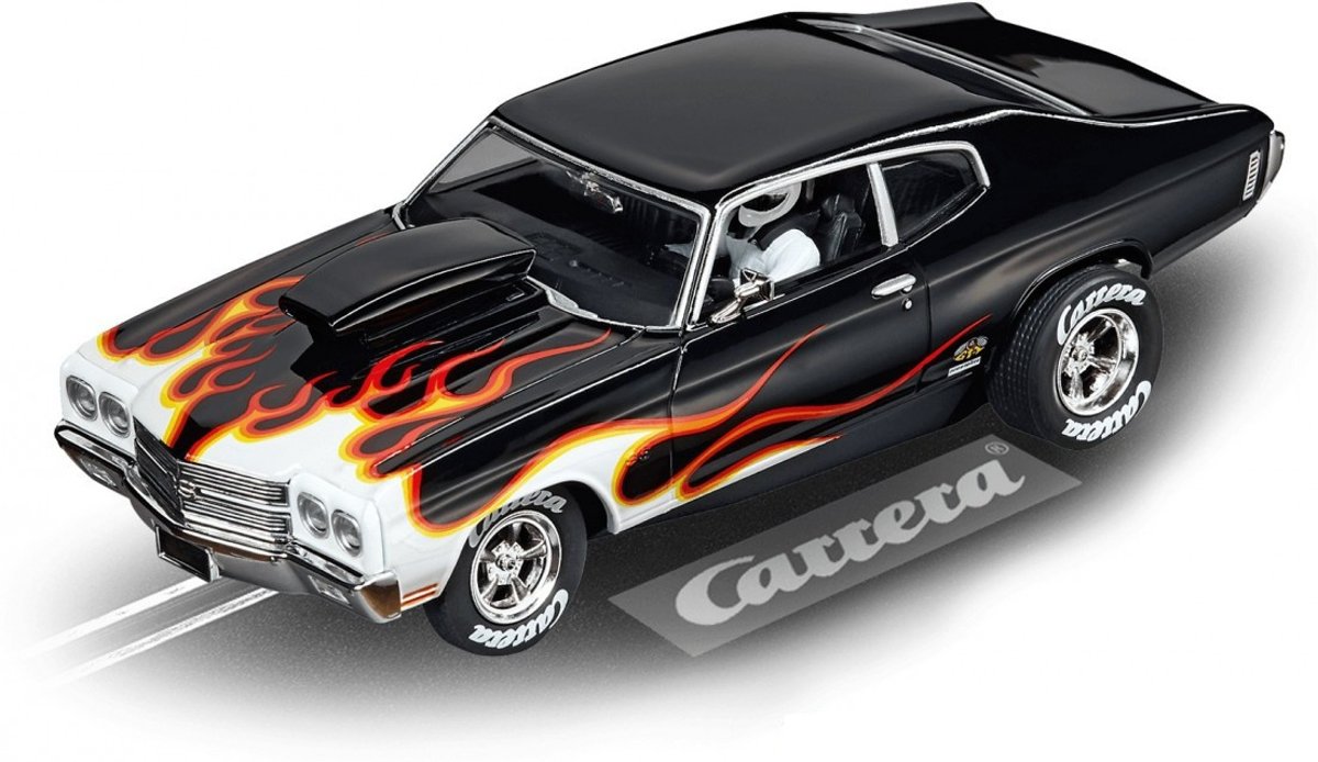 Carrera Evolution Racebaan Auto Chevrolet Chevelle 454 Zwart