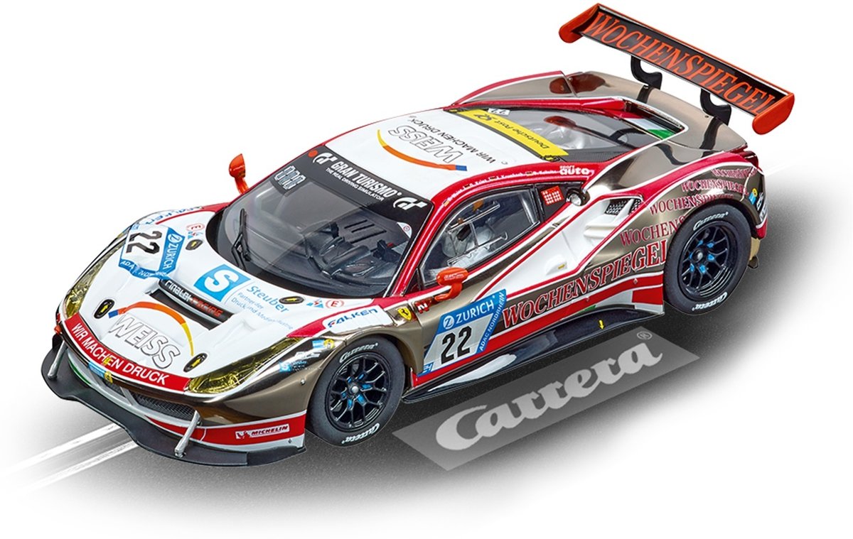 Carrera Evolution Racebaanauto Ferrari 488 Gt3 1:32 Wit