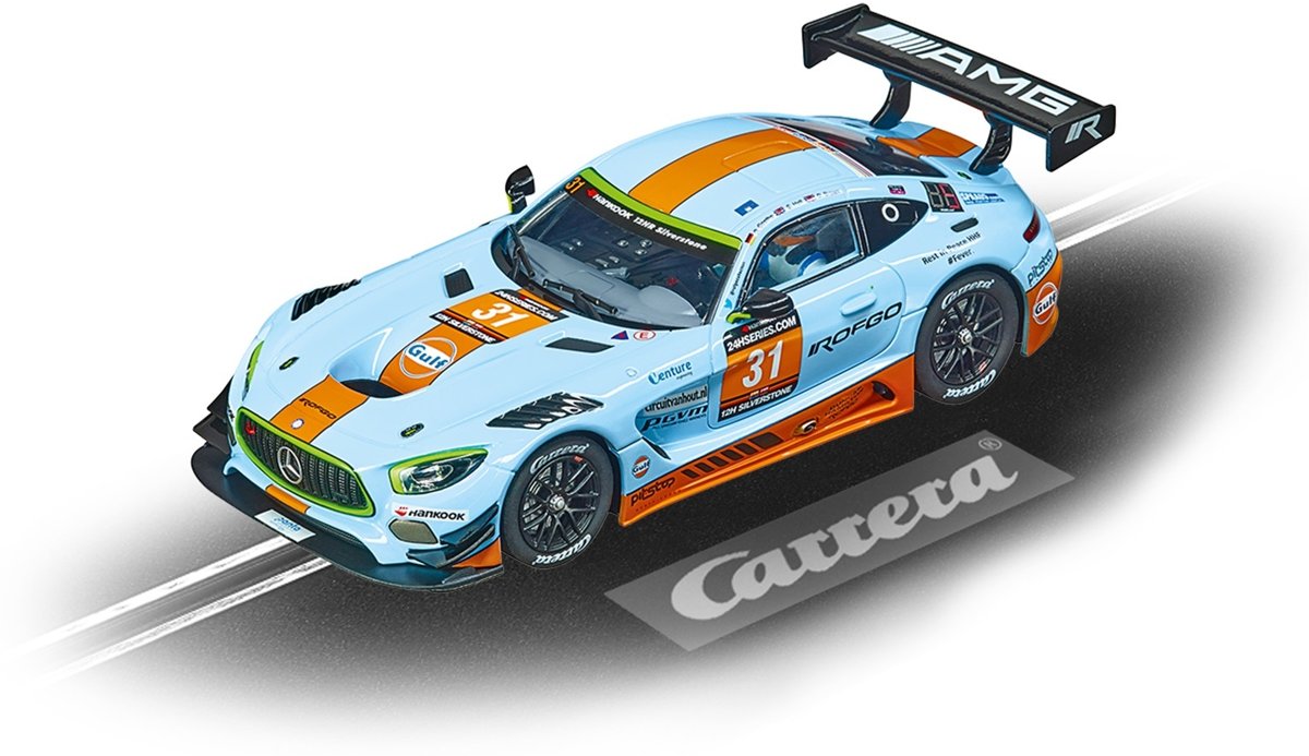 Carrera Evolution Racebaanauto Mercedes-amg Gt3 1:32 Lichtblauw