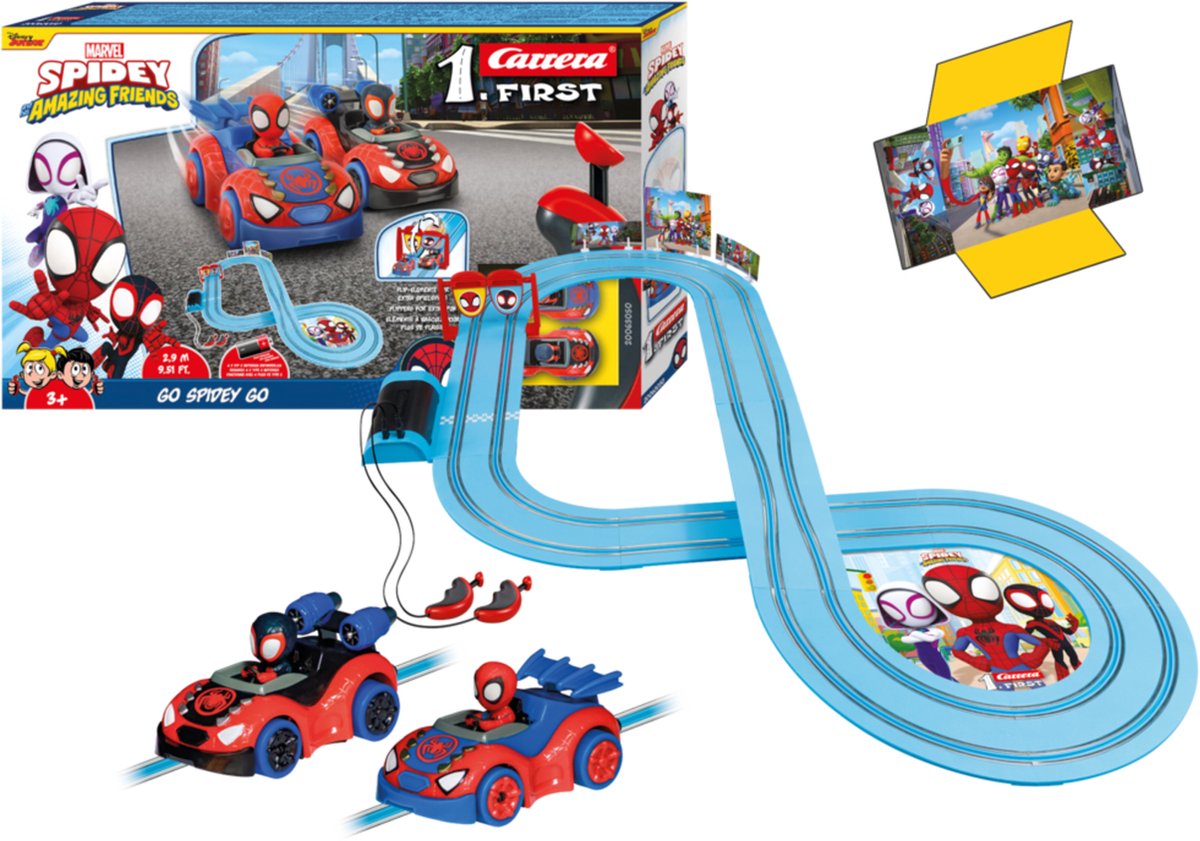   FIRST   - First Spidey Amazing Friends - Go Spidey Go! - Spidey vs. Spin - 2,9m