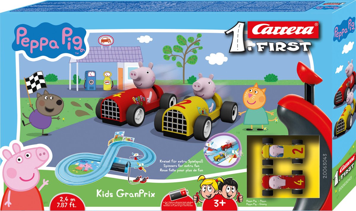 Carrera First Peppa Pig Kids Granprix