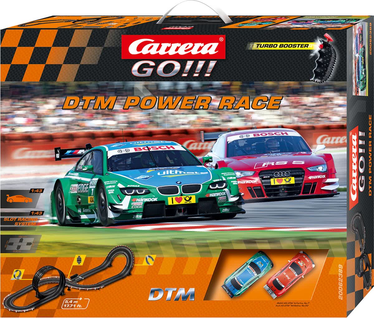 Carrera GO!!! DTM Power Race - Racebaan