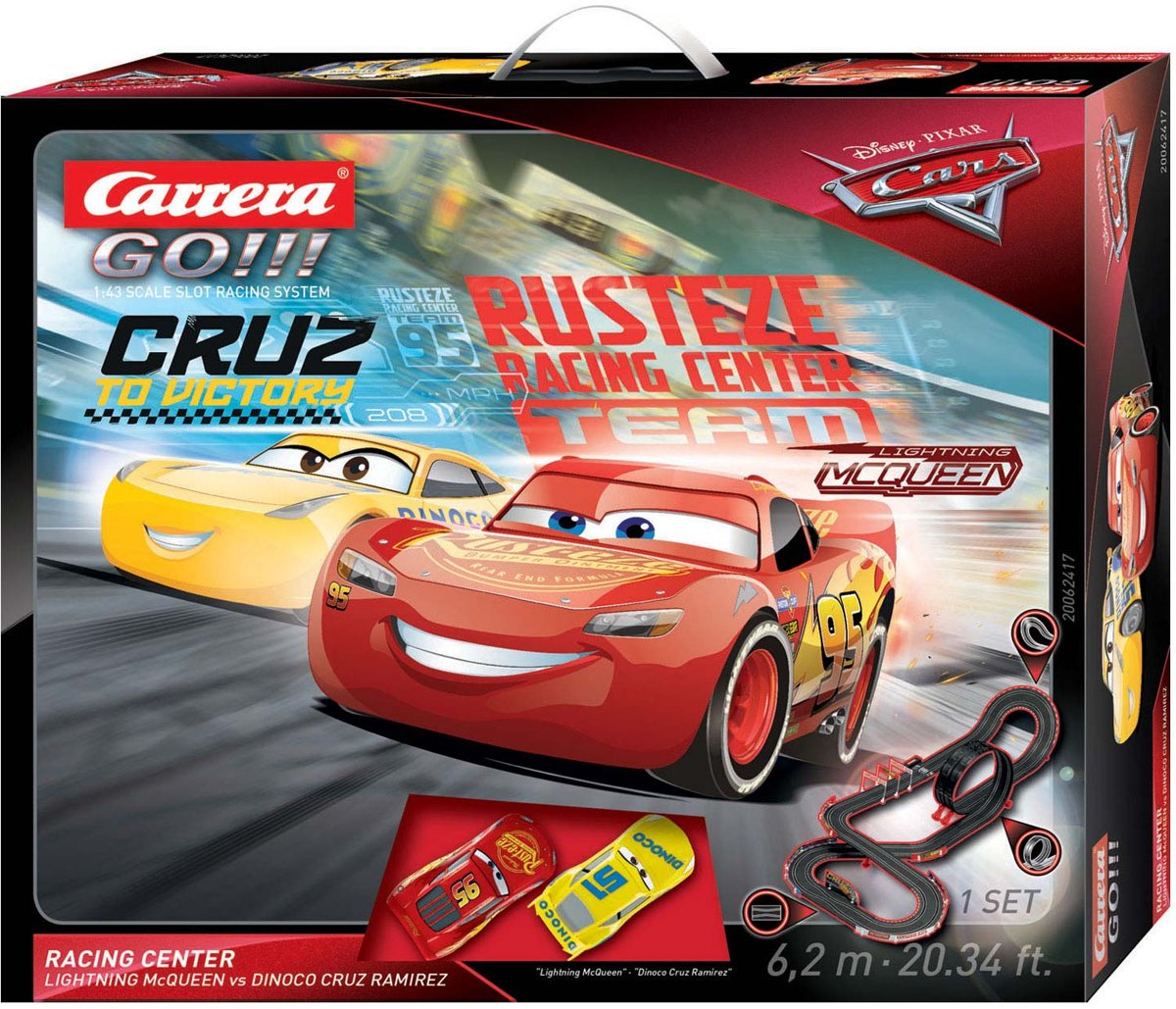 Carrera GO!!! Disney Cars 3 Fast not Last