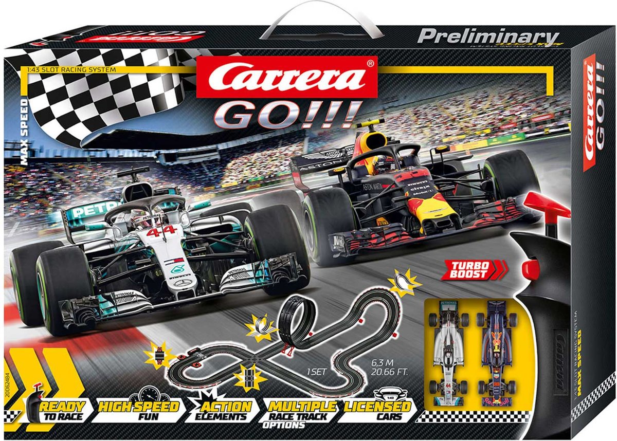 Carrera GO!!! Max Speed - Racebaan