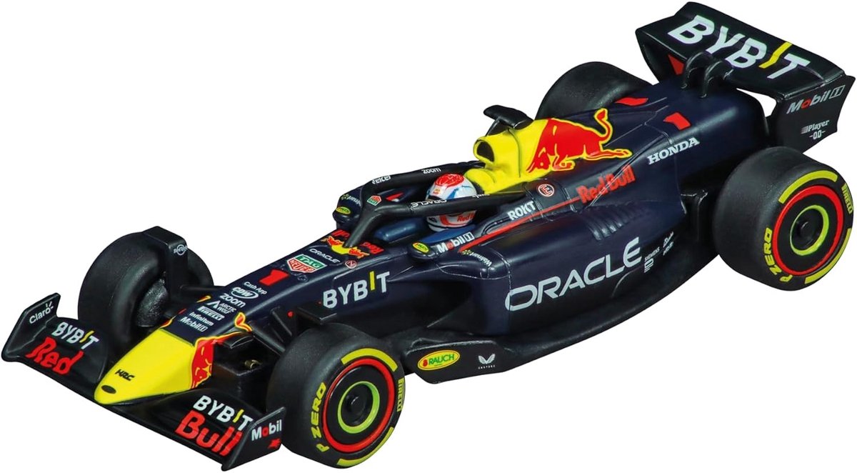   Go!!! Racebaanauto - Red Bull Racing - Oracle RB19 Formula 1 - Max Verstappen No. 1 auto - Racebaanonderdeel - 1:43