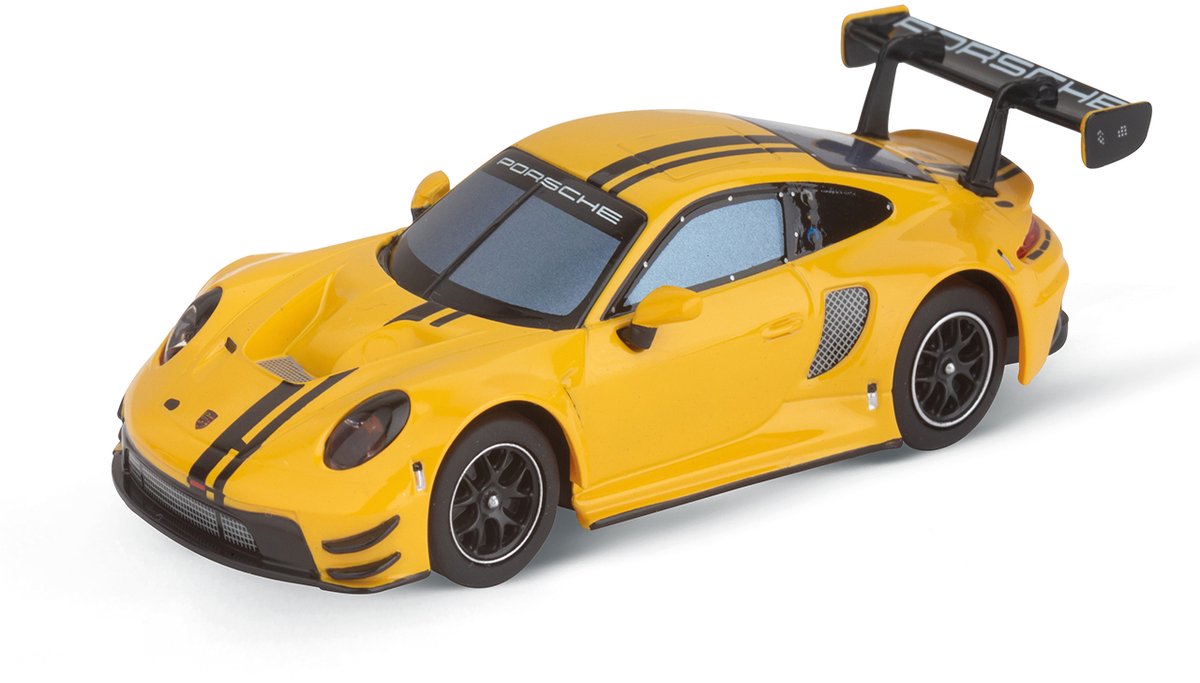   HYBRID Racebaanauto - AI Gaming - Porsche 911 GT3 R Speed Yellow - Bestuurbare auto - Besturing via app - 1:50