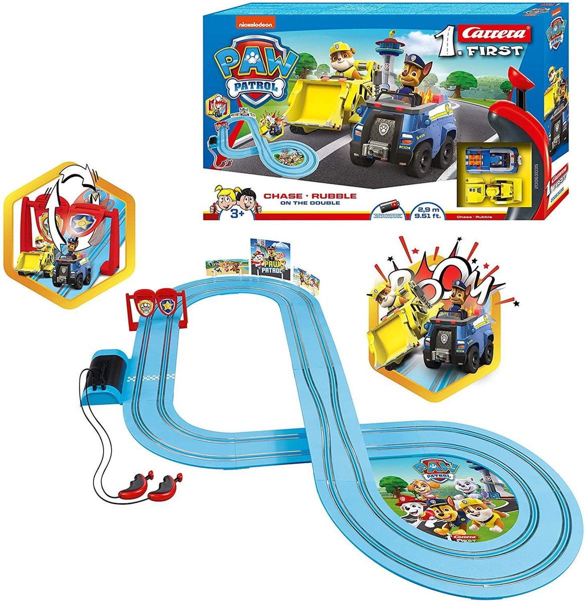   Paw Patrol Chase - Rubble - On the Double 2.9M