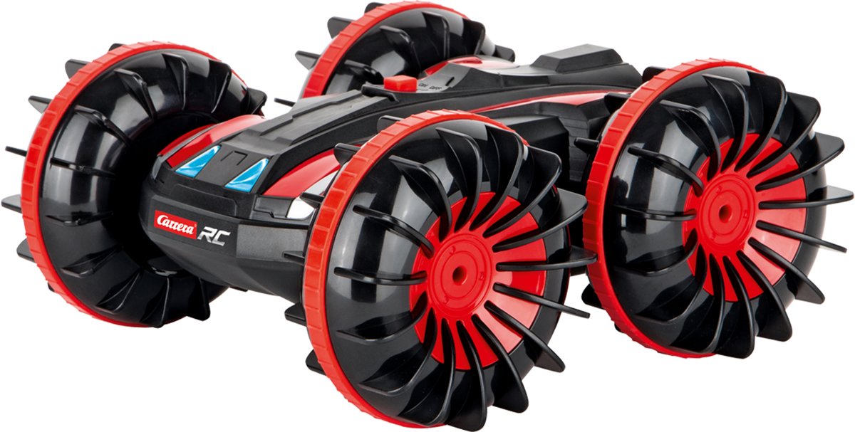   RC - All-Terrain Stunt Car - Afstand bestuurbare auto - Zwart en Rood gekleurd