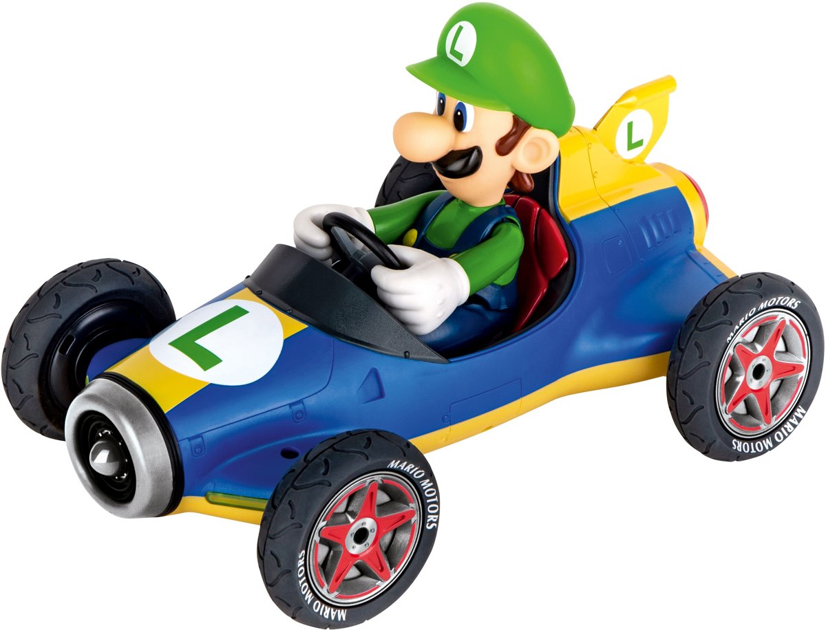   RC Mario Kart Mach 8 Luigi - Bestuurbare auto