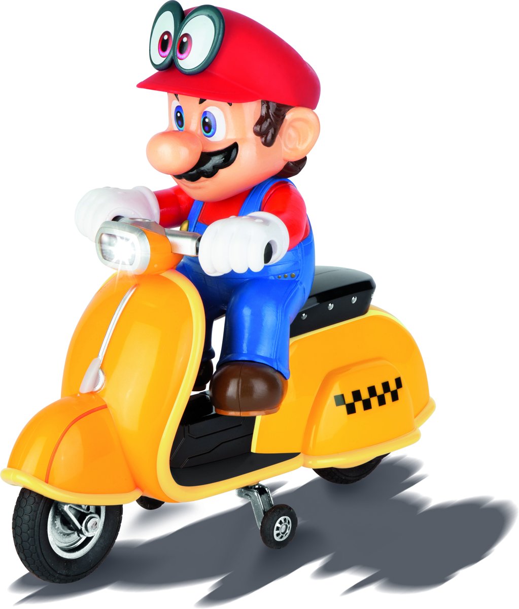 Carrera RC Super Mario Odyssey Scooter - Bestuurbare auto