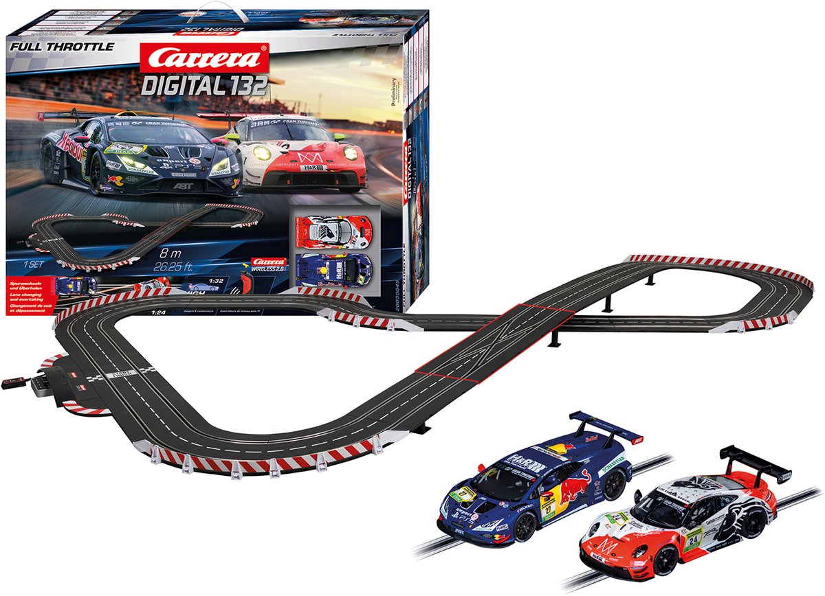     - DIGITAL 132 - Full Throttle - Porsche 911 GT3 R vs. Lamborghini Huracán GT3 Evo2 - 8m