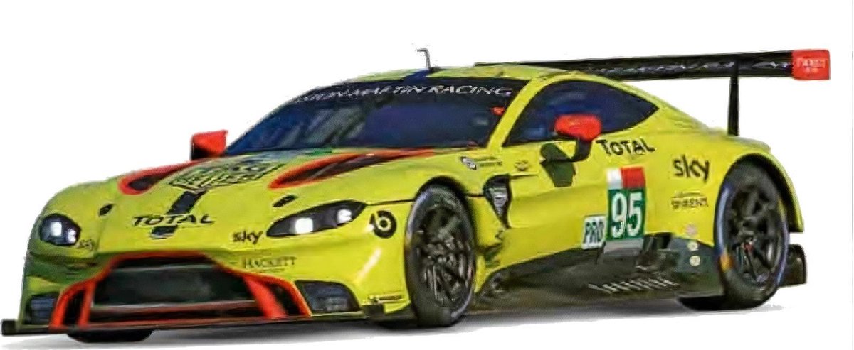 Carrera Racebaanauto Aston Martin Vantage Gte No. 95 Geel