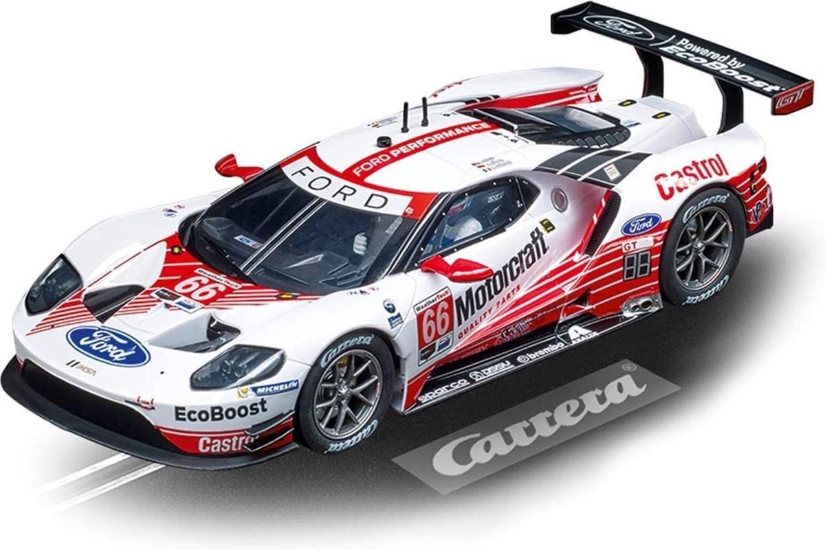 Carrera Racebaanauto Digital 124 Ford Gt No.66 1:32 Wit/rood