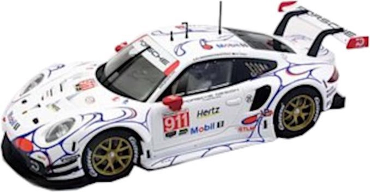 Carrera Racebaanauto Digital 124 Porsche 911 1:24 Wit