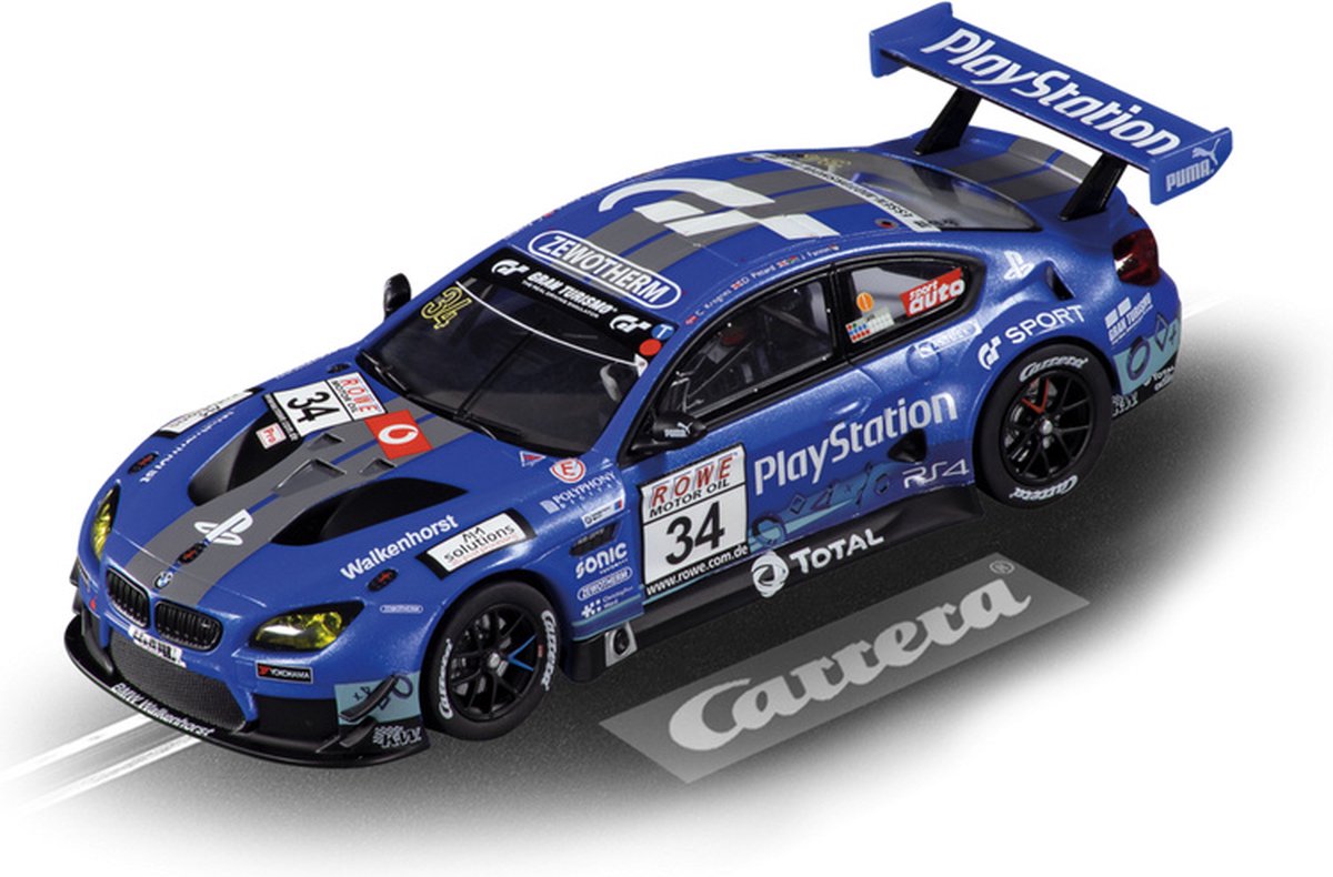   Racebaanauto Digital132 Bmw M6 Gt3 Junior 1:32 Blauw