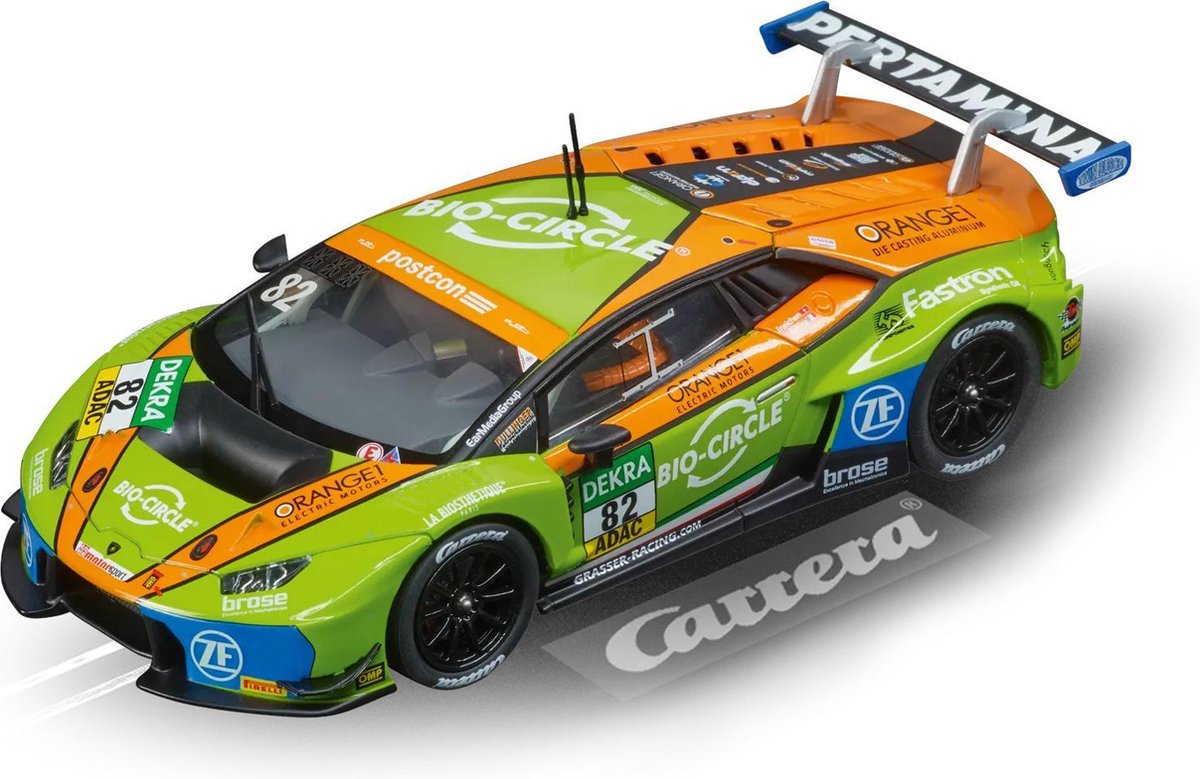 Carrera Racebaanauto Evolution Lamborghini Huracán Gt3 No.82 1:32 Groen