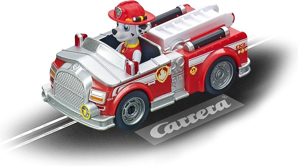   Racebaanauto Paw Patrol - Marshall Jongens Rood