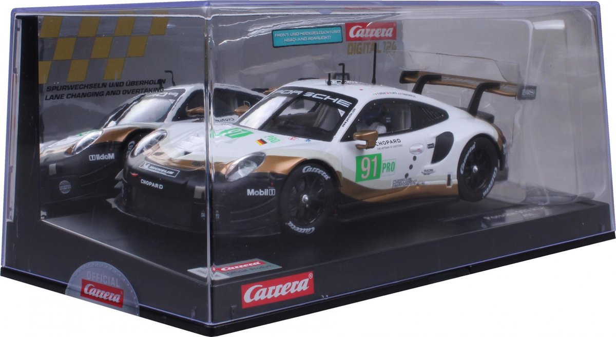 Carrera Racebaanauto Porsche 911 Junior 1:24 Zwart/wit/goud