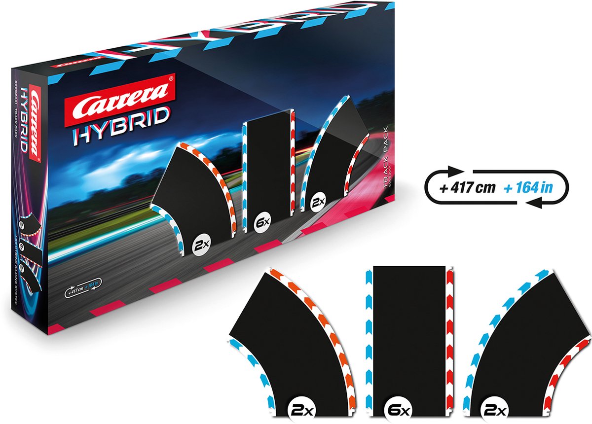     - HYBRID - Uitbreidingsset Track Pack 1 - 10 Baanonderdelen onderdeel
