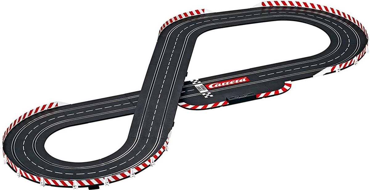 Carrera Racebaanset Evolution Break Away 5,3 Meter Zwart