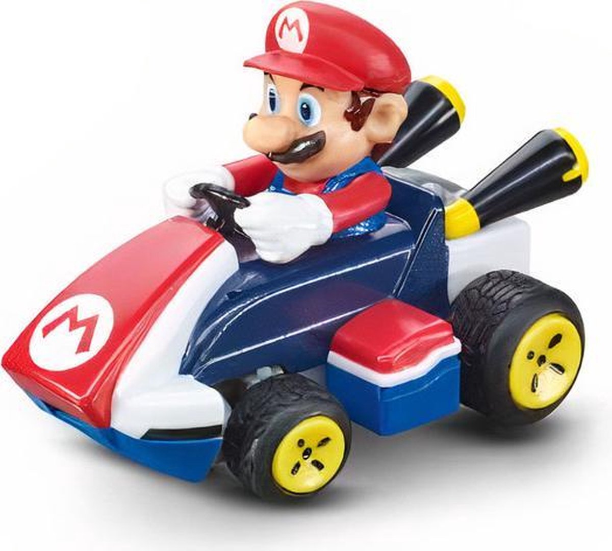 Mario Kart mini RC 2,4GHz 7 x 4,5 cm 11-delig