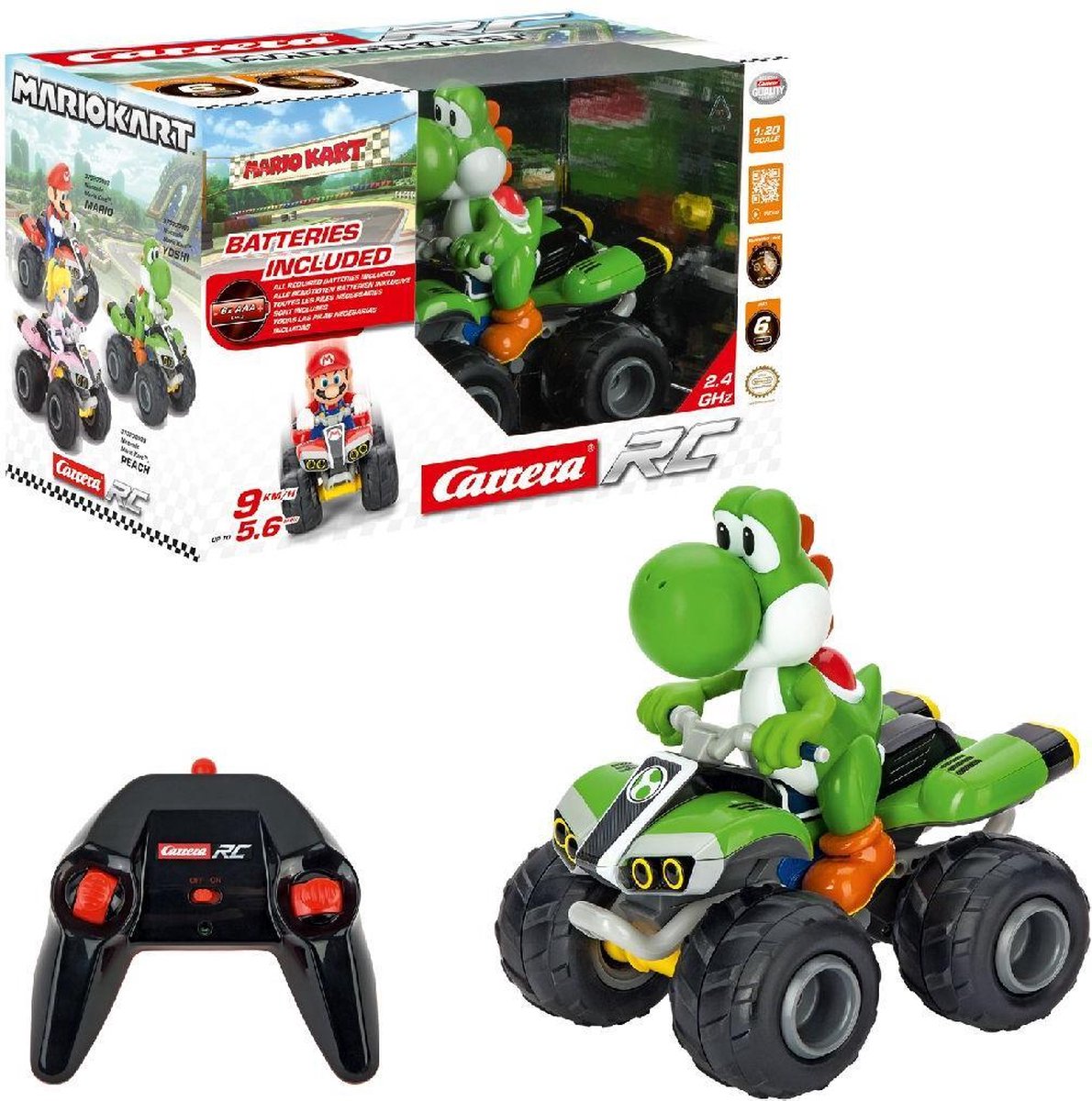 Nintendo Super Mario Yoshi Quad RC 1:20