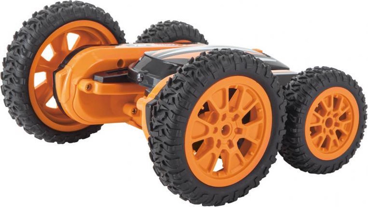 stuntauto Supercross RC 2,4GHz zwart/oranje