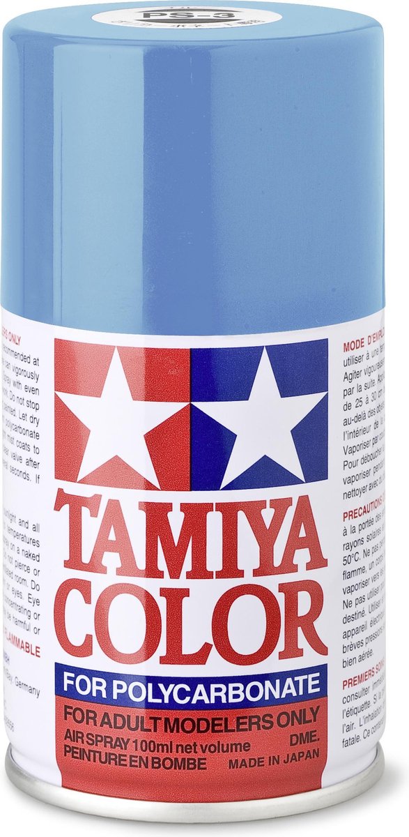 TAMIYA PS-3  Licht blauw (spuitbus 100ml)