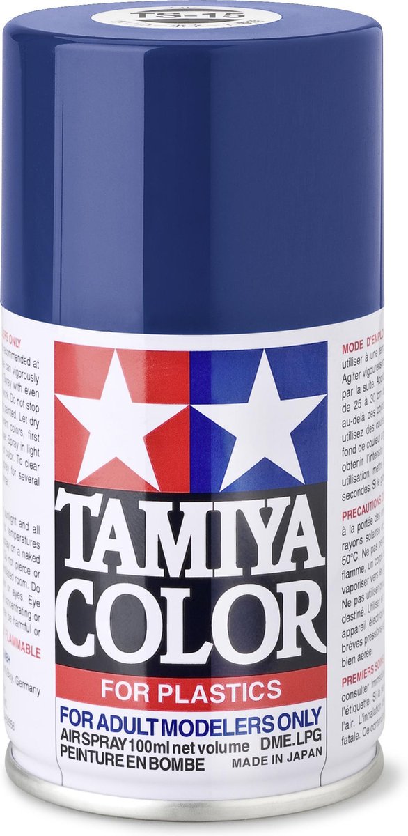 TAMIYA TS-15 Blauw (spuitbus 100ml)