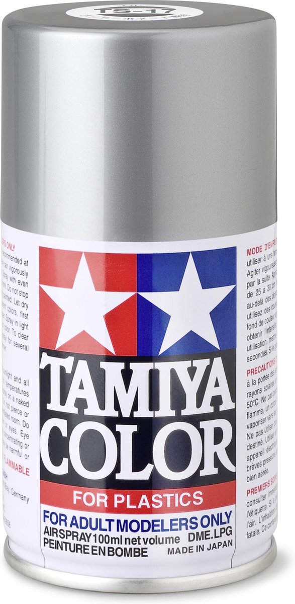 TAMIYA TS-17 Gloss aluminium (spuitbus 100ml)