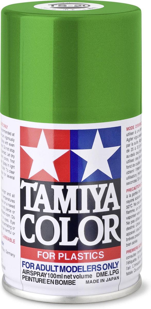 TAMIYA TS-20 Metallic groen (spuitbus 100ml)