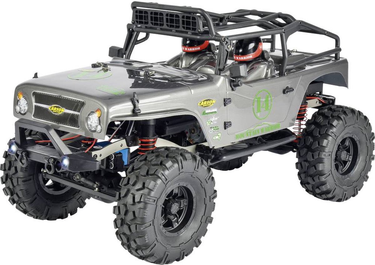 Carson Modellsport MC10 Mountain Warrior 1:10 RC auto Elektro Terreinwagen 100% RTR