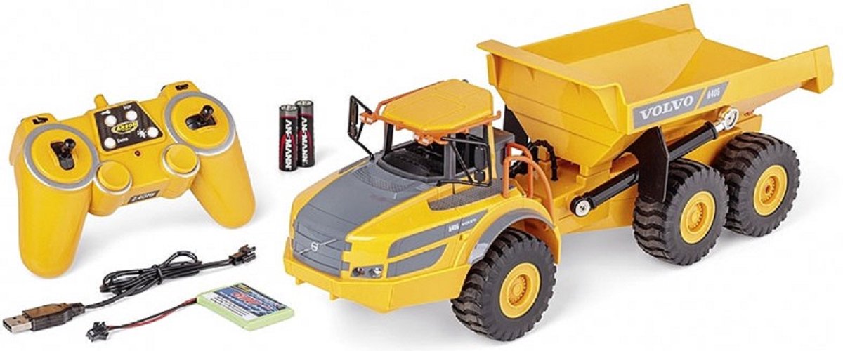 Carson RC voertuig Auto - 907669 RC Muldenkipper Volvo A40G RC Model Kant en Klaar - 1:20 -