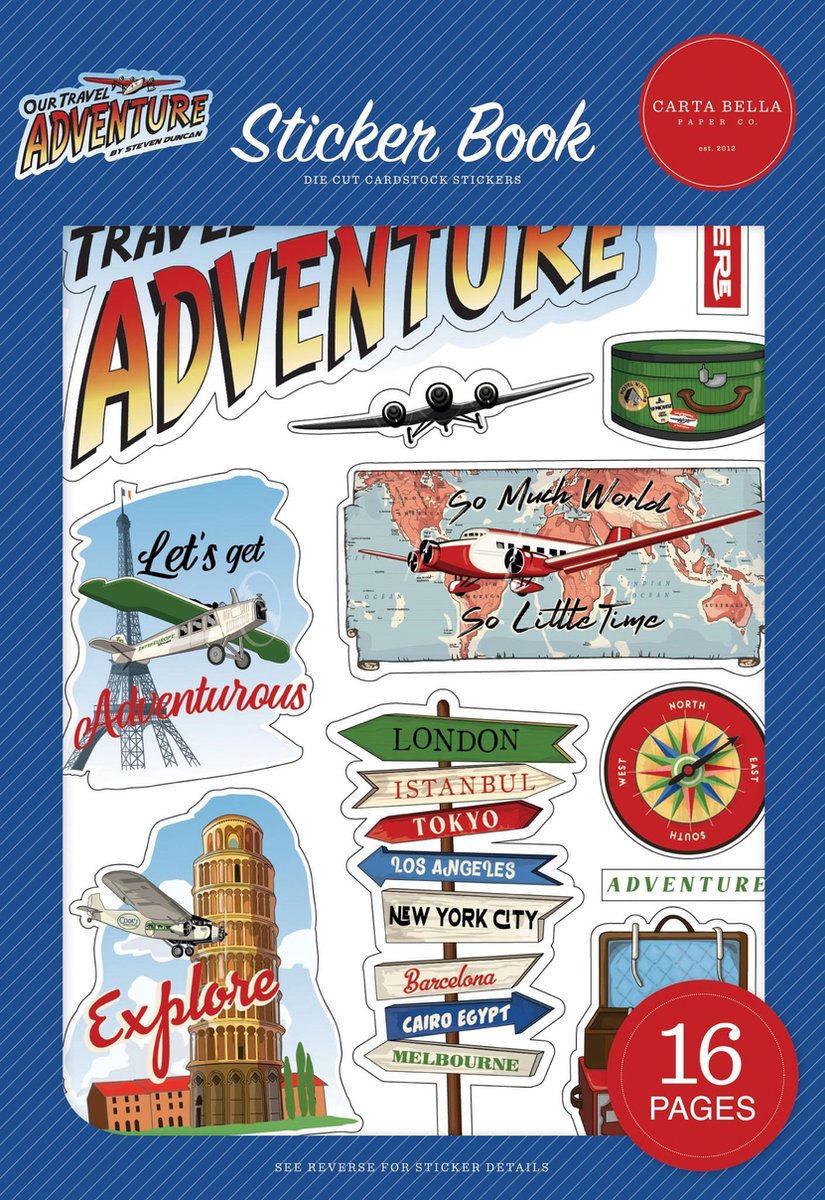   - Our Travel Adventure Sticker Book (CBOTA131029)