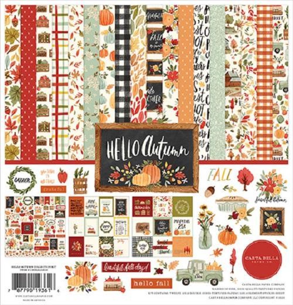 Carta Bella Hello Autumn Collection Kit (CBHEA122016)