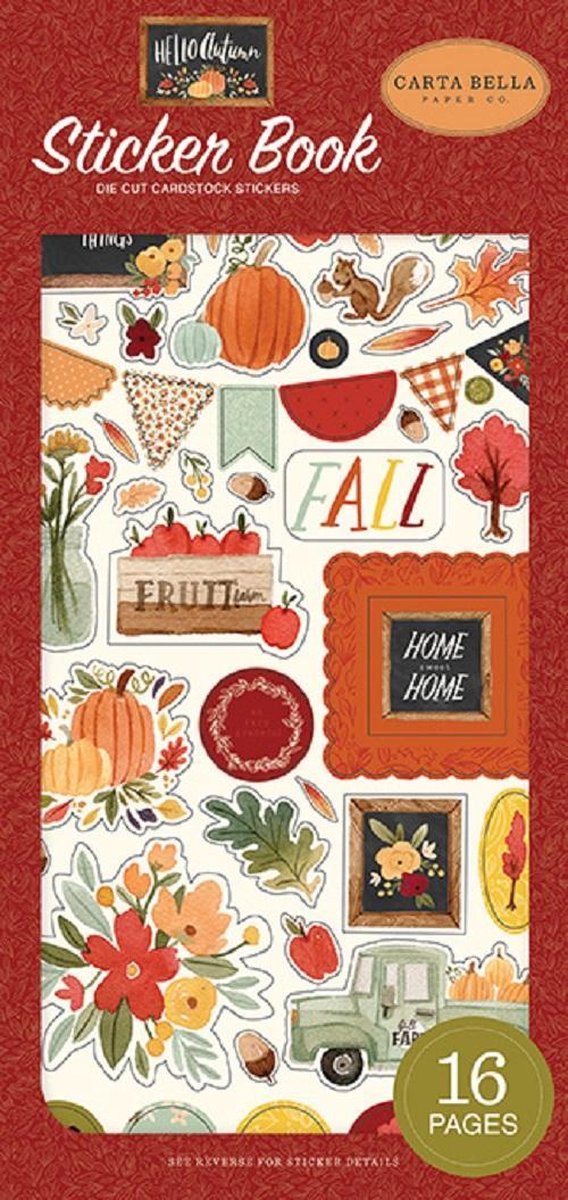   Hello Autumn Sticker Book (CBHEA122029)