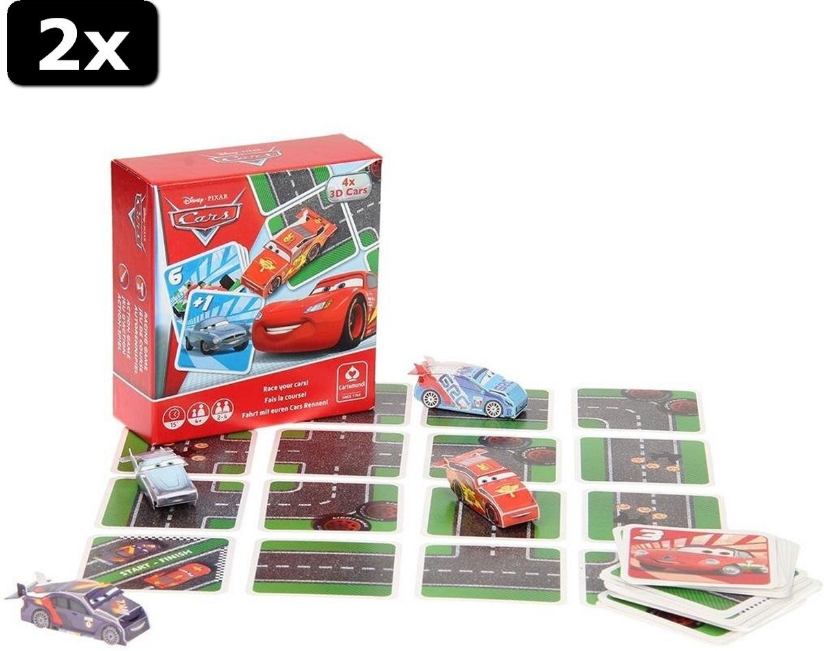 2x Disney Cars Race Spel